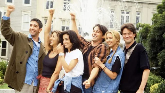 Friends tv show behind the scenes
