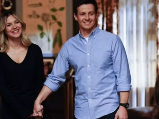 Jamie and eddie holding hands