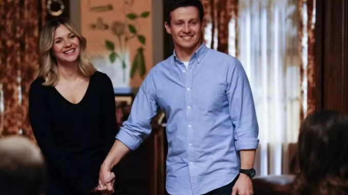 Jamie and eddie holding hands