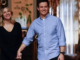 Jamie and eddie holding hands