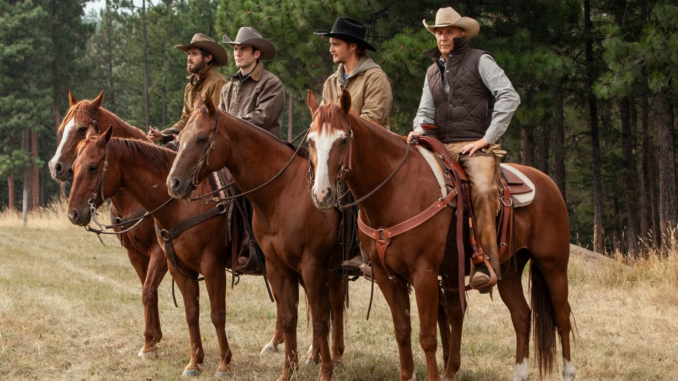 Lee dutton jamie dutton kayce dutton and john dutton from yellowstone