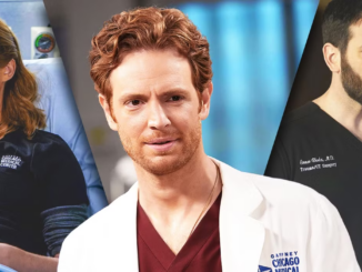 Split images of bekker halstead and rhodes chicago med
