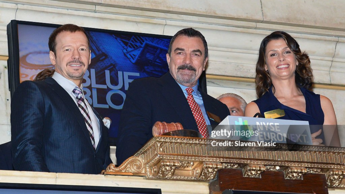 The cast of blue bloods visits the new york stock exchange
