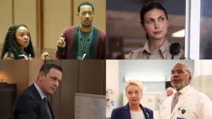 ABCs Abbott Elementary CBSs Sheriff Country Foxs Best Medicine and NBCs St. Denis Medica Split Publicity H
