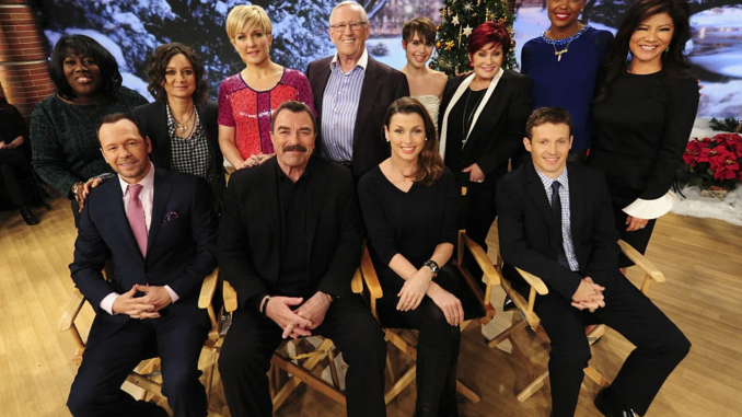 Blue Bloods cast The Talk (1)
