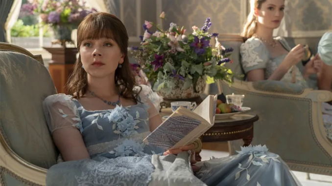 Claudia Jessie as Eloise Bridgerton in Bridgerton season