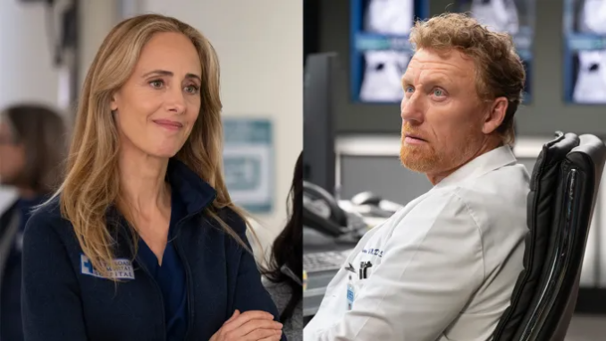 Kim Raver and Kevin McKidd Greys Anatomy Split Publicity H