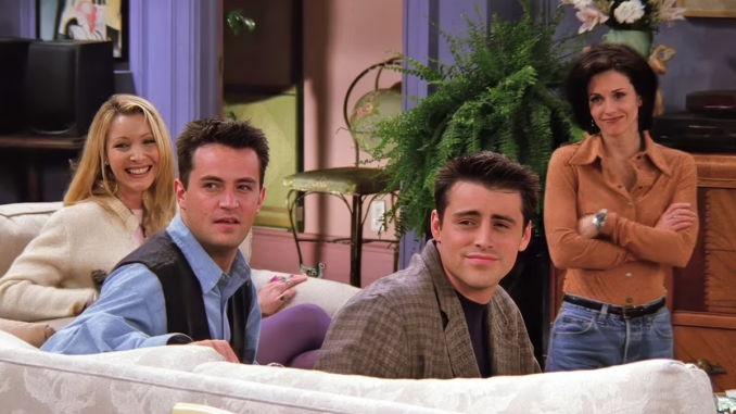 Friends s2 e14 matthew perry matt leblanc courteney cox lisa kudrow