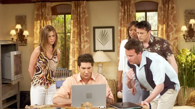 Friends tv show jennifer aniston david schwimmer