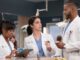 Grey s anatomy s simone griffith jules millin and wes bryant