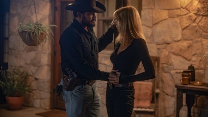 Dutton ranch finale beth rip kelly reilly cole hauser